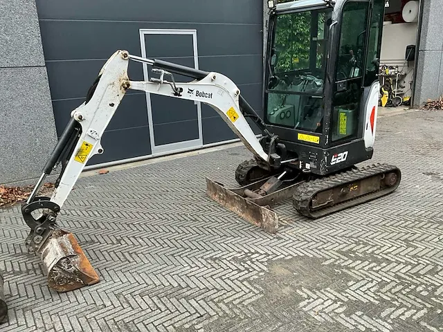 2014 bobcat e20 minigraafmachine - afbeelding 12 van  28