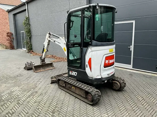 2014 bobcat e20 minigraafmachine - afbeelding 22 van  28