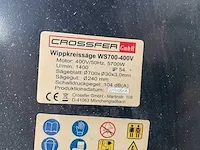 2014 crossfer ws700-3 x 400 v kapzaagmachine - afbeelding 5 van  6