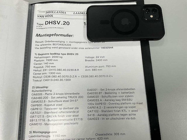 2014 daf xf510 fan vrachtwagen met van hool combi oplegger - afbeelding 8 van  105