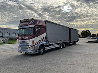 2014 daf xf510 fan vrachtwagen met van hool combi oplegger - afbeelding 1 van  105