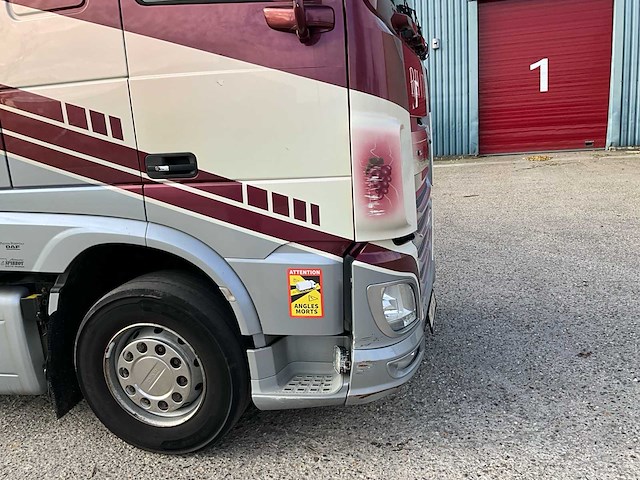 2014 daf xf510 fan vrachtwagen met van hool combi oplegger - afbeelding 35 van  105
