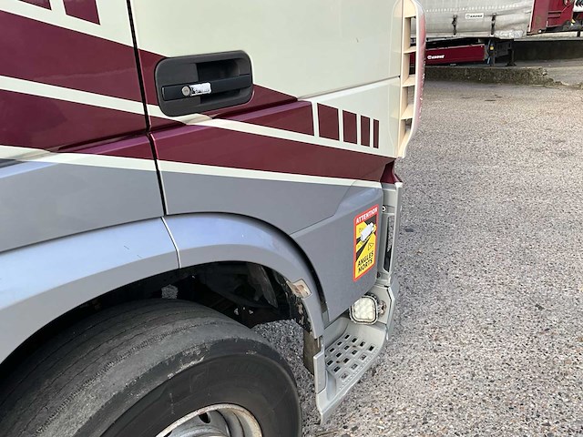 2014 daf xf510 fan vrachtwagen met van hool combi oplegger - afbeelding 41 van  105