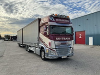 2014 daf xf510 fan vrachtwagen met van hool combi oplegger - afbeelding 40 van  105