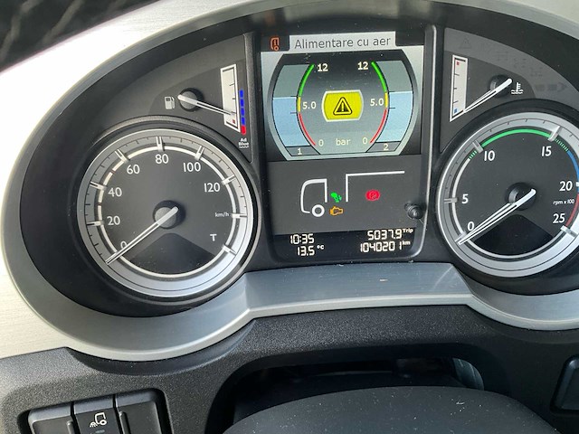 2014 daf xf510 fan vrachtwagen met van hool combi oplegger - afbeelding 74 van  105