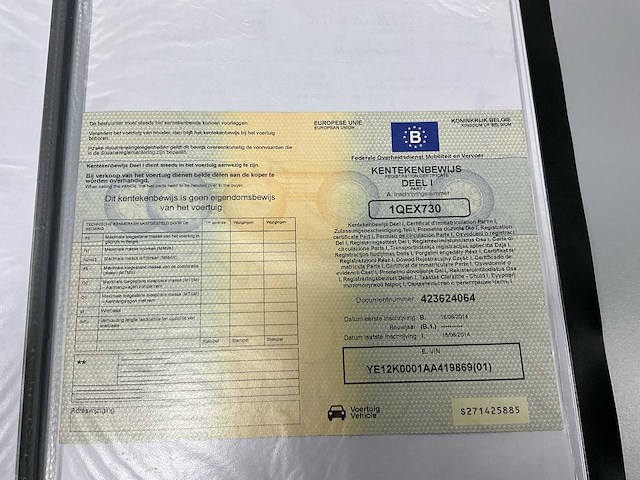 2014 daf xf510 fan vrachtwagen met van hool combi oplegger - afbeelding 104 van  105