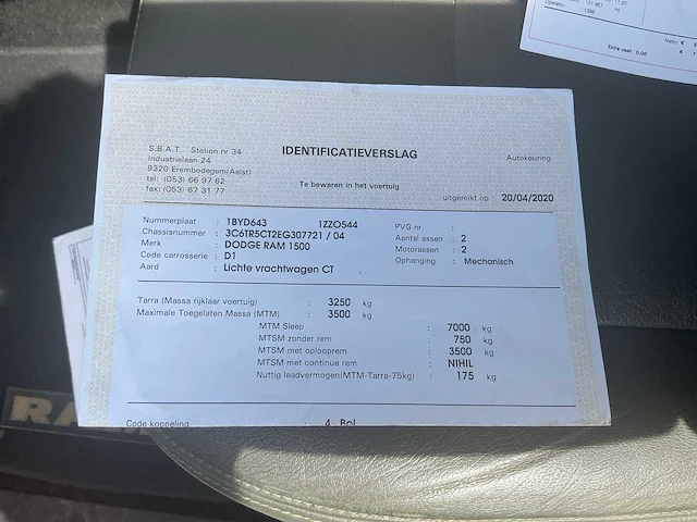 2014 dodge ram 2500 lichte vracht - afbeelding 70 van  72