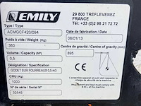 2014 emily acmgcf420/094 schepbak voor vorkheftruck - afbeelding 11 van  19