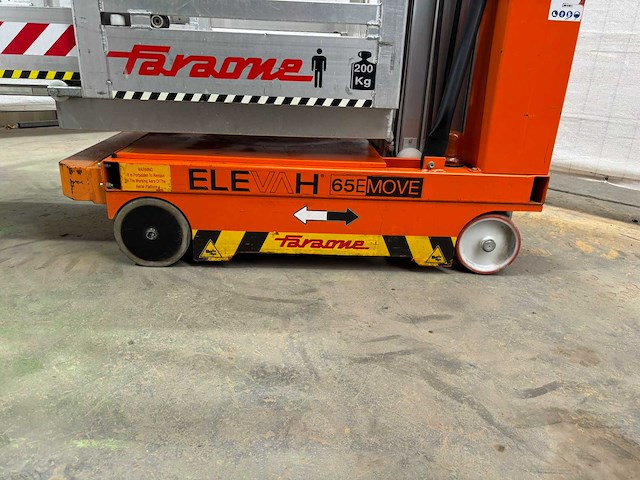 2014 faraone elevah 65 move hoogwerker - afbeelding 10 van  12
