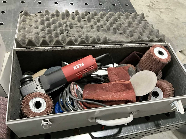 2014 flex l1503vr polijstmachine inox - afbeelding 4 van  12