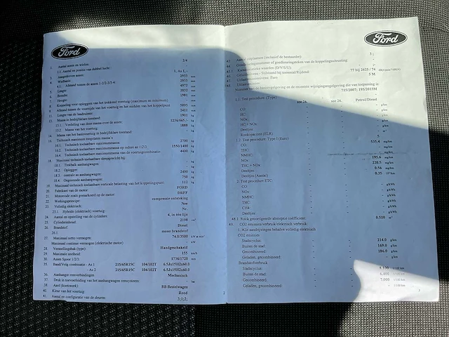 2014 ford transit 2.2d bestelwagen - afbeelding 32 van  40