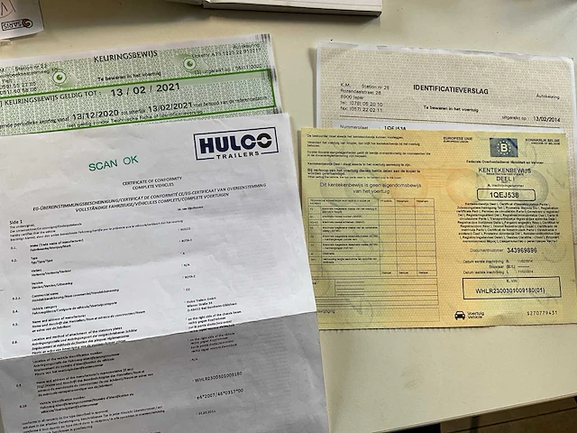 2014 hulco rota-2 schamel aanhangwagen - afbeelding 7 van  15