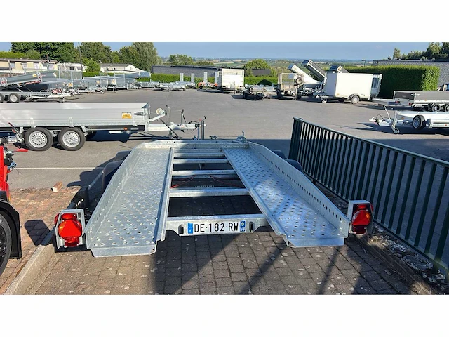 2014 humbaur kfz-transporter - afbeelding 13 van  14