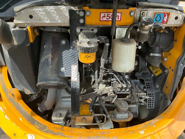 2014 jcb 8035 minigraafmachine - afbeelding 7 van  19