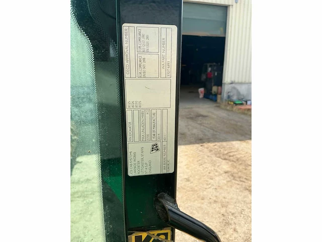 2014 jcb 8035 minigraafmachine - afbeelding 11 van  19