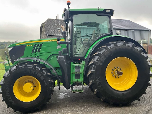 2014 john deere 6210r 4wd landbouwtractor - afbeelding 12 van  53