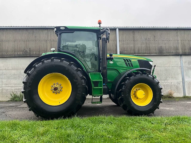 2014 john deere 6210r 4wd landbouwtractor - afbeelding 50 van  53