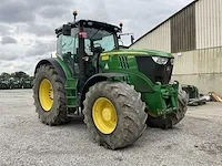 2014 john deere 6210r vierwielaangedreven landbouwtractor - afbeelding 1 van  27