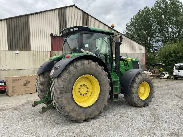 2014 john deere 6210r vierwielaangedreven landbouwtractor - afbeelding 21 van  27