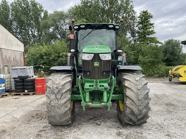 2014 john deere 6210r vierwielaangedreven landbouwtractor - afbeelding 26 van  27