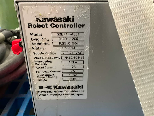 2014 kawasaki rs010n a robotarm - afbeelding 6 van  14