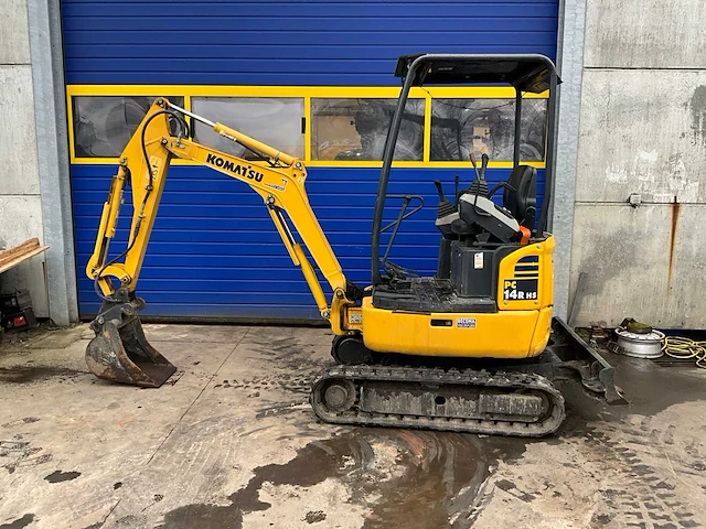 2014 komatsu pc14r hs minigraafmachine - afbeelding 12 van  22