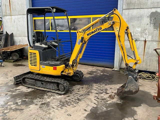 2014 komatsu pc14r hs minigraafmachine - afbeelding 16 van  22