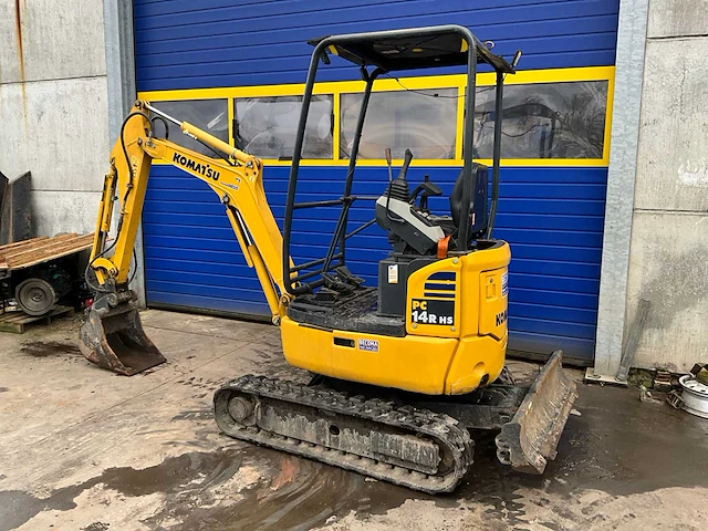 2014 komatsu pc14r hs minigraafmachine - afbeelding 17 van  22