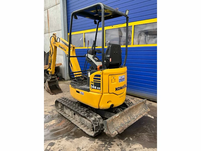 2014 komatsu pc14r hs minigraafmachine - afbeelding 18 van  22