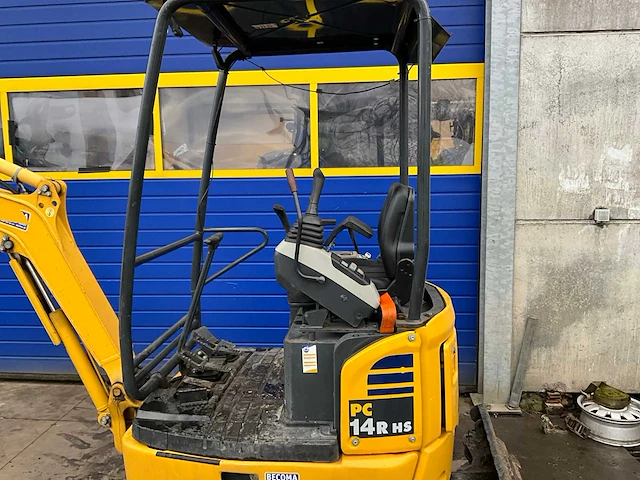 2014 komatsu pc14r hs minigraafmachine - afbeelding 19 van  22