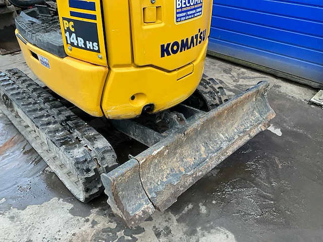 2014 komatsu pc14r hs minigraafmachine - afbeelding 20 van  22