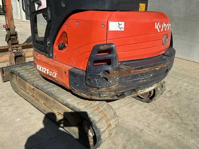 2014 kubota kx121-3 midigraafmachine - afbeelding 10 van  19