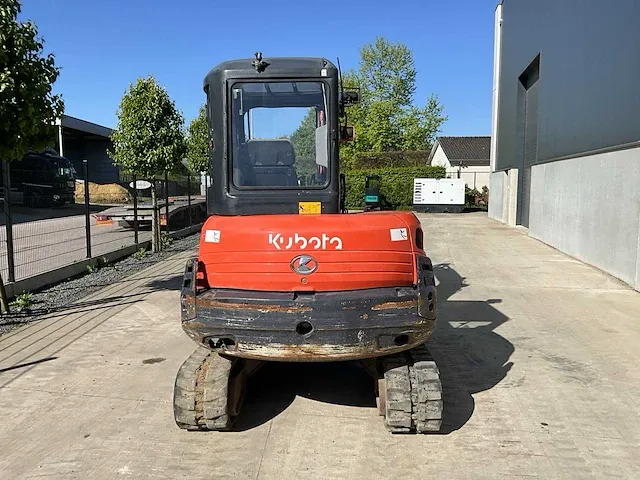 2014 kubota kx121-3 midigraafmachine - afbeelding 14 van  19