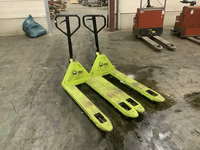 2014 lifter gs25 s4 hand hydraulische palletwagen (2x) - afbeelding 1 van  8