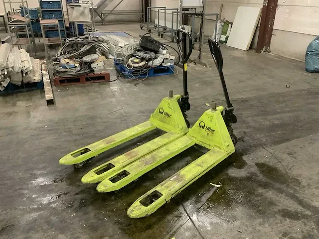 2014 lifter gs25 s4 hand hydraulische palletwagen (2x) - afbeelding 2 van  8