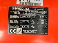 2014 linde r14 reach truck - afbeelding 36 van  41