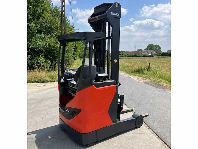 2014 linde r14 reach truck - afbeelding 37 van  41