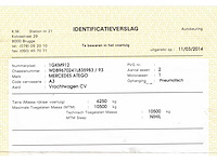 2014 mercedes-benz atego vrachtwagen met laadklep - afbeelding 25 van  33