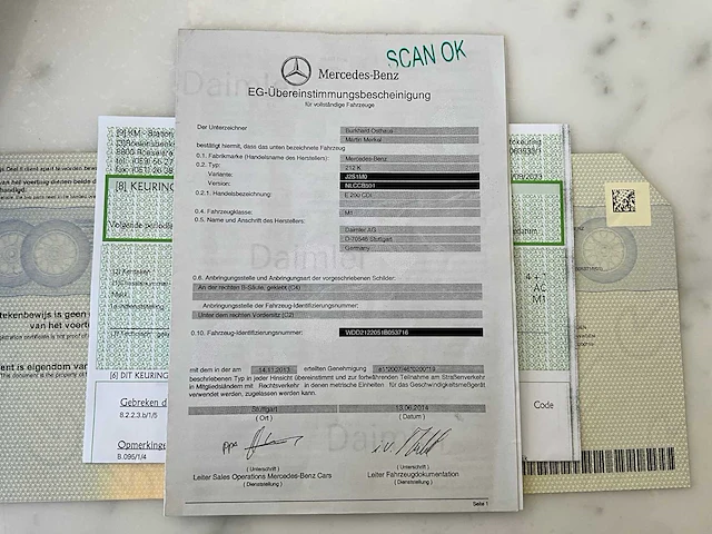 2014 mercedes-benz e 200 cdi personenauto - afbeelding 14 van  21