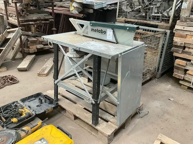 2014 metabo bks 400 plus 3,1 wnb zaagtafel - afbeelding 1 van  5