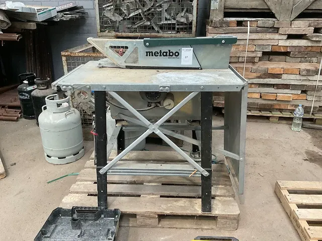 2014 metabo bks 400 plus 3,1 wnb zaagtafel - afbeelding 2 van  5