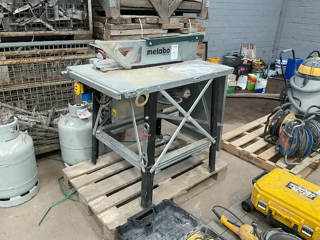 2014 metabo bks 400 plus 3,1 wnb zaagtafel - afbeelding 3 van  5