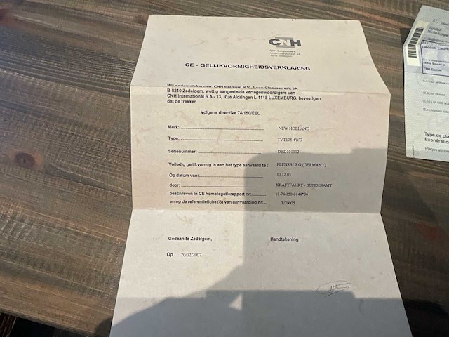 2014 new holland tvt195 4wd landbouwtractor 4wd - afbeelding 21 van  28