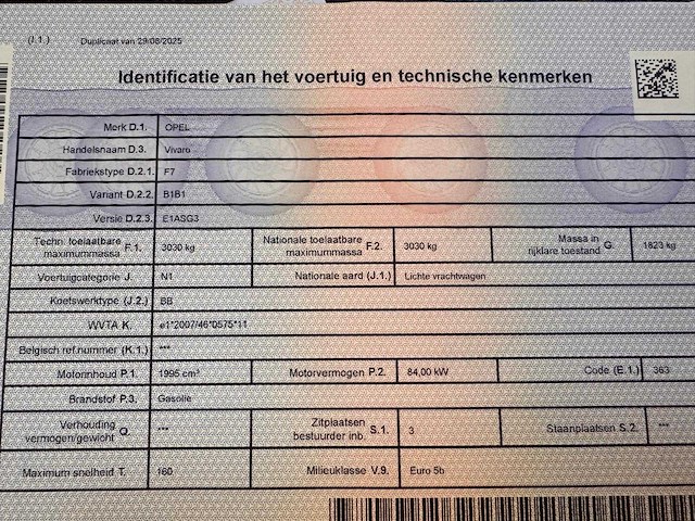 2014 opel vivaro - afbeelding 5 van  16