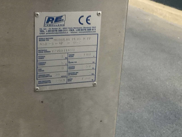 2014 pe labellers modular plus m pp etiketteermachine - afbeelding 8 van  8