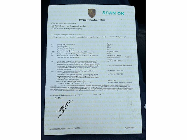 2014 porsche cayenne 3.0 platinum edition - afbeelding 4 van  13