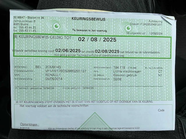 2014 renault kangoo bedrijfswagen - afbeelding 16 van  27