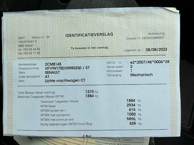 2014 renault kangoo bedrijfswagen - afbeelding 17 van  27