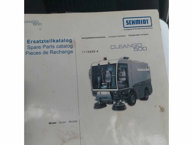 2014 schmidt cleango 500 straatveegmachine - afbeelding 20 van  21
