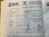 2014 sennebogen 730 banden overslagkraan met stammengrijper - afbeelding 13 van  26